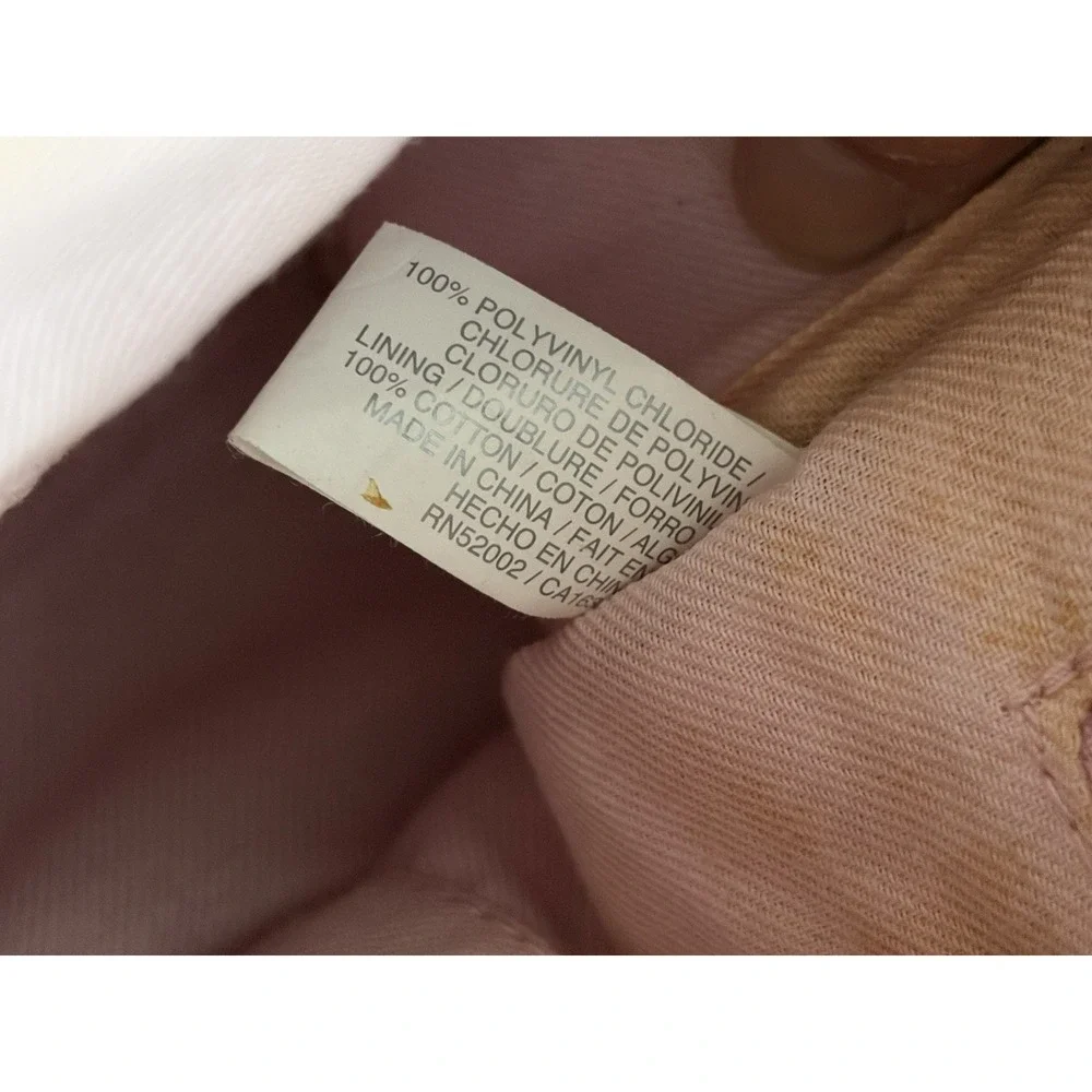 Liz Claiborne Crossbody Purse Bag‎ Beige Crème White Tan